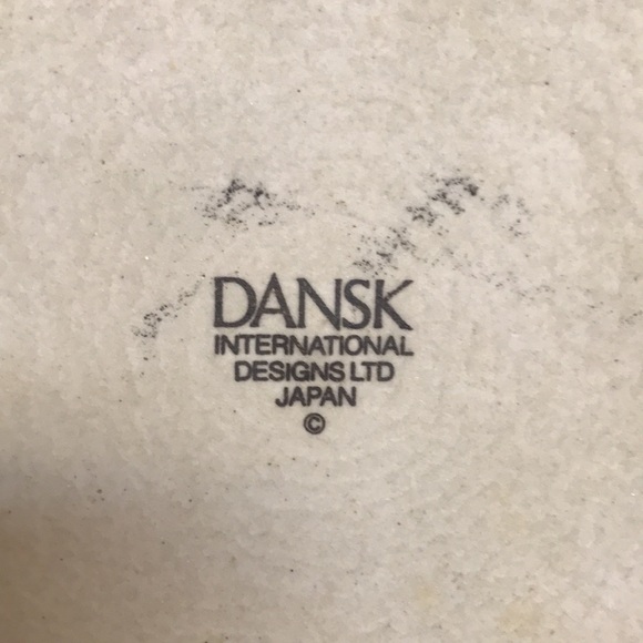 Vintage MCM Dansk Japan Niels Refsgaard Stoneware Heron Platter/Low Profile Bowl - Picture 4 of 6